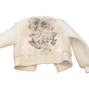 Jacket white love back